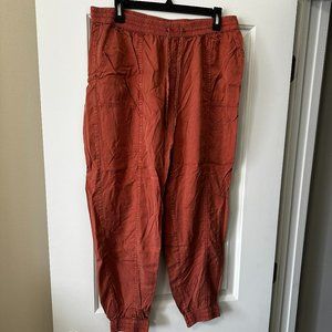 Burnt Orange Fat Face Jogger style pant